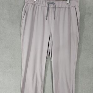 Czy Yoga Womens XL Jogger Pants Pullup Drawstring Yoga Gray Athletic